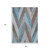 8' X 10' Teal Blue Copper And Gray Geometric Washable Indoor Outdoor Area Rug 8' X 10' Teal Blue Copper And Gray Geometric Washable Indoor Outdoor Area Rug