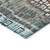 8' X 10' Teal Blue Ivory And Brown Geometric Washable Indoor Outdoor Area Rug 8' X 10' Teal Blue Ivory And Brown Geometric Washable Indoor Outdoor Area Rug