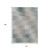 10' X 14' Sage And Ivory Striped Washable Indoor Outdoor Area Rug 10' X 14' Sage And Ivory Striped Washable Indoor Outdoor Area Rug