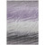 3' X 5' Lavender Ivory And Gray Striped Washable Indoor Outdoor Area Rug 3' X 5' Lavender Ivory And Gray Striped Washable Indoor Outdoor Area Rug