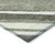 5' X 8' Fern Green Ivory And Gray Striped Washable Indoor Outdoor Area Rug
