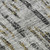 8' Silver Charcoal And Gold Round Abstract Washable Indoor Outdoor Area Rug