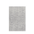 3' X 5' Gray And Ivory Damask Washable Indoor Outdoor Area Rug 3' X 5' Gray And Ivory Damask Washable Indoor Outdoor Area Rug