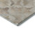 10' X 14' Ivory Beige And Gray Geometric Washable Area Rug With UV Protection