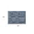 4' X 5' Gray Shag Power Loom Non Skid Area Rug
