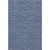 10' X 14' Navy Blue And Ivory Striped Washable Area Rug With UV Protection