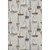 8' X 10' Ivory Gold And Black Nautical Washable Area Rug With UV Protection