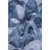 9' X 12' Navy Blue And Ivory Abstract Washable Area Rug With UV Protection