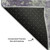 5' X 8' Purple And Ivory Abstract Washable Area Rug With UV Protection