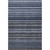 10' X 14' Blue And Gray Striped Washable Area Rug With UV Protection 10' X 14' Blue And Gray Striped Washable Area Rug With UV Protection