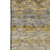 8' X 10' Gold Blue And Ivory Floral Medallion Washable Area Rug With UV Protection
