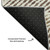5' X 8' Brown And Beige Geometric Washable Area Rug With UV Protection