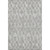 5' X 8' Silver And Gray Diamond Washable Area Rug With UV Protection