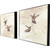 Set Of Two Neutral Flight Brown Framed Wall Art Set Of Two Neutral Flight Brown Framed Wall Art