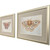 Set Of Two Forest Moth Gold Framed Wall Art Set Of Two Forest Moth Gold Framed Wall Art