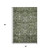 3' X 5' Green Ivory And Gray Oriental Washable Area Rug With UV Protection 3' X 5' Green Ivory And Gray Oriental Washable Area Rug With UV Protection