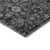 10' X 14' Gray And Ivory Oriental Washable Area Rug With UV Protection