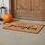24" X 36" Brown And Natural Fall Hey There Pumpkin Outdoor Coir Door Mat