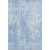 5' X 8' Blue And Ivory Abstract Washable Area Rug With UV Protection 5' X 8' Blue And Ivory Abstract Washable Area Rug With UV Protection