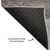 8' X 10' Coffee And Taupe Geometric Washable Area Rug With UV Protection