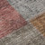 3' X 5' Copper Blue And Purple Patchwork Washable Area Rug With UV Protection