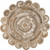 8' Beige Jute Hand Braided Round Rug 8' Beige Jute Hand Braided Round Rug