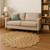 8' Natural Jute Hand Braided Round Rug 8' Natural Jute Hand Braided Round Rug