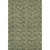 5' X 8' Olive Green And Ivory Floral Washable Area Rug With UV Protection