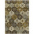 8' X 10' Brown Gray And Gold Floral Medallion Washable Indoor Outdoor Area Rug 8' X 10' Brown Gray And Gold Floral Medallion Washable Indoor Outdoor Area Rug