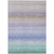 9' X 12' Green Lavender And Teal Blue Striped Washable Indoor Outdoor Area Rug 9' X 12' Green Lavender And Teal Blue Striped Washable Indoor Outdoor Area Rug