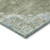 9' X 12' Fern Green And Blue Medallion Washable Indoor Outdoor Area Rug