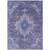 9' X 12' Purple And Blue Medallion Washable Indoor Outdoor Area Rug 9' X 12' Purple And Blue Medallion Washable Indoor Outdoor Area Rug