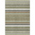 8' X 10' Olive Green Copper And Ivory Striped Washable Indoor Outdoor Area Rug 8' X 10' Olive Green Copper And Ivory Striped Washable Indoor Outdoor Area Rug
