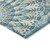 3' X 5' Teal Blue Khaki And Ivory Paisley Washable Indoor Outdoor Area Rug 3' X 5' Teal Blue Khaki And Ivory Paisley Washable Indoor Outdoor Area Rug