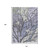 10' X 14' Purple Blue And Sage Botanical Leaves Washable Indoor Outdoor Area Rug 10' X 14' Purple Blue And Sage Botanical Leaves Washable Indoor Outdoor Area Rug