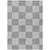 3' X 5' Gray And Pewter Geometric Washable Indoor Outdoor Area Rug 3' X 5' Gray And Pewter Geometric Washable Indoor Outdoor Area Rug