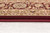 13' Red And Beige Oriental Runner Rug 13' Red And Beige Oriental Runner Rug