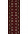 13' Red And Ivory Floral Medallion Runner Rug 13' Red And Ivory Floral Medallion Runner Rug
