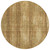 8' Copper And Brown Round Striped Washable Indoor Outdoor Area Rug 8' Copper And Brown Round Striped Washable Indoor Outdoor Area Rug