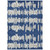 5' X 8' Navy Blue Gray And Ivory Striped Washable Indoor Outdoor Area Rug 5' X 8' Navy Blue Gray And Ivory Striped Washable Indoor Outdoor Area Rug