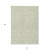 10' X 14' Artichoke Green And Ivory Floral Washable Indoor Outdoor Area Rug 10' X 14' Artichoke Green And Ivory Floral Washable Indoor Outdoor Area Rug