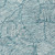 8' Teal Blue And Ivory Round Floral Washable Indoor Outdoor Area Rug 8' Teal Blue And Ivory Round Floral Washable Indoor Outdoor Area Rug