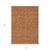 5' X 8' Brown Gray And Gold Polka Dot Washable Indoor Outdoor Area Rug 5' X 8' Brown Gray And Gold Polka Dot Washable Indoor Outdoor Area Rug