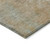 10' X 14' Artichoke Green Gray And Gold Abstract Washable Indoor Outdoor Area Rug