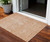 3' X 5' Salmon And Terra Cotta Damask Washable Indoor Outdoor Area Rug 3' X 5' Salmon And Terra Cotta Damask Washable Indoor Outdoor Area Rug