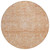 8' Salmon And Terra Cotta Round Damask Washable Indoor Outdoor Area Rug 8' Salmon And Terra Cotta Round Damask Washable Indoor Outdoor Area Rug