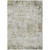 8' X 10' Taupe Light Yellow And Ivory Abstract Washable Indoor Outdoor Area Rug