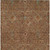 8' X 10' Brown Red And Green Floral Washable Indoor Outdoor Area Rug 8' X 10' Brown Red And Green Floral Washable Indoor Outdoor Area Rug