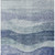 3' X 5' Light Blue And Dark Blue Abstract Washable Indoor Outdoor Area Rug