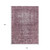 10' X 14' Merlot Oriental Washable Indoor Outdoor Area Rug